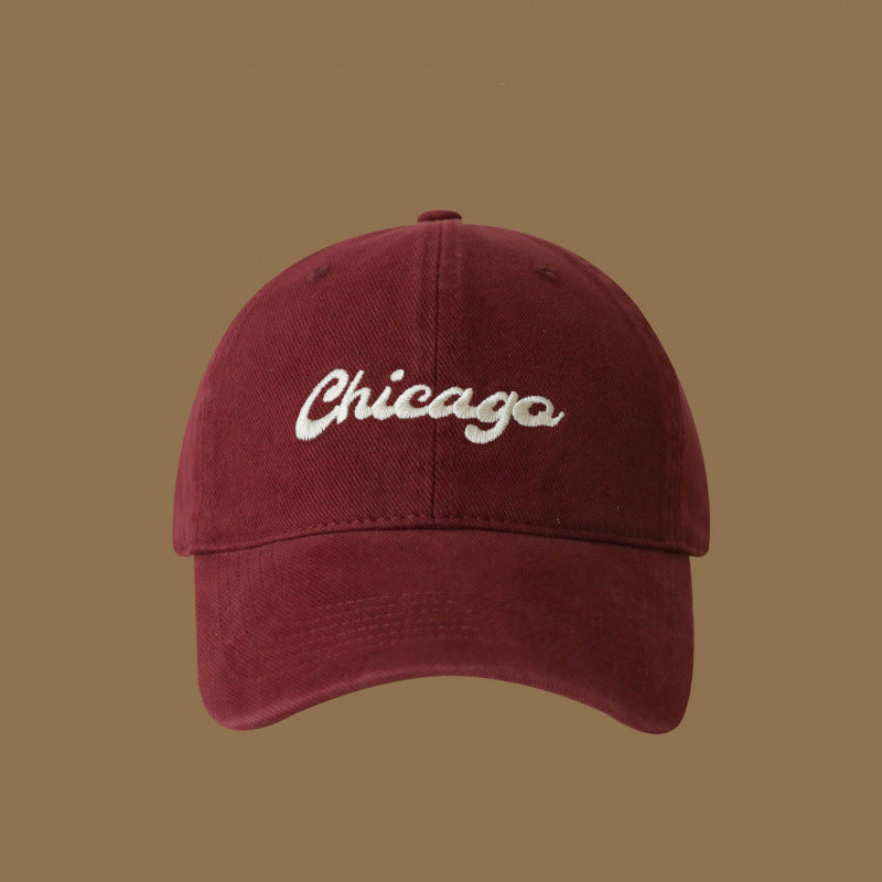 Women's Cotton Embroidered Logo Baseball Cap Bowlift