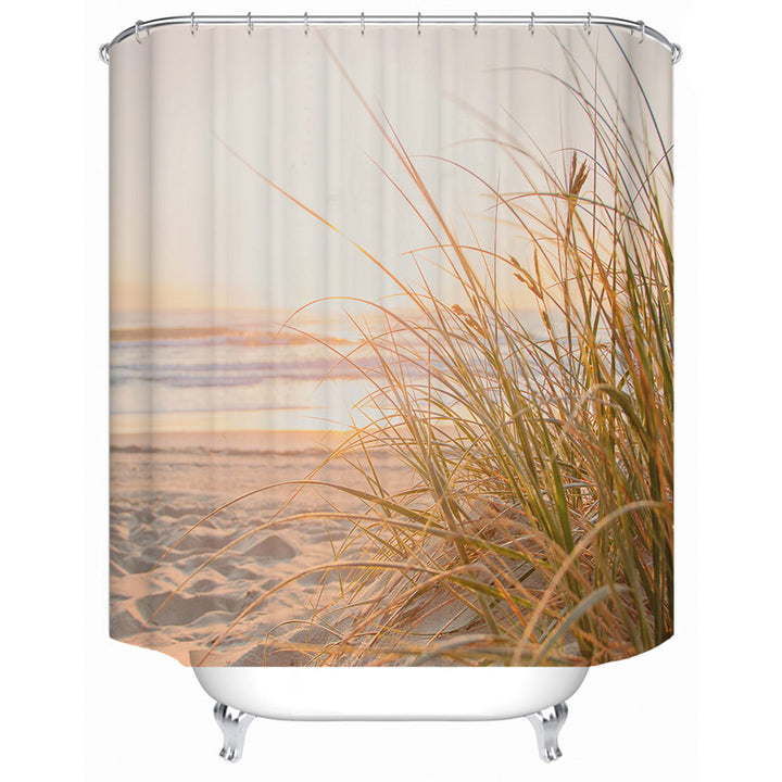 Floral Hydrangea Pattern Shower Curtain Bowlift
