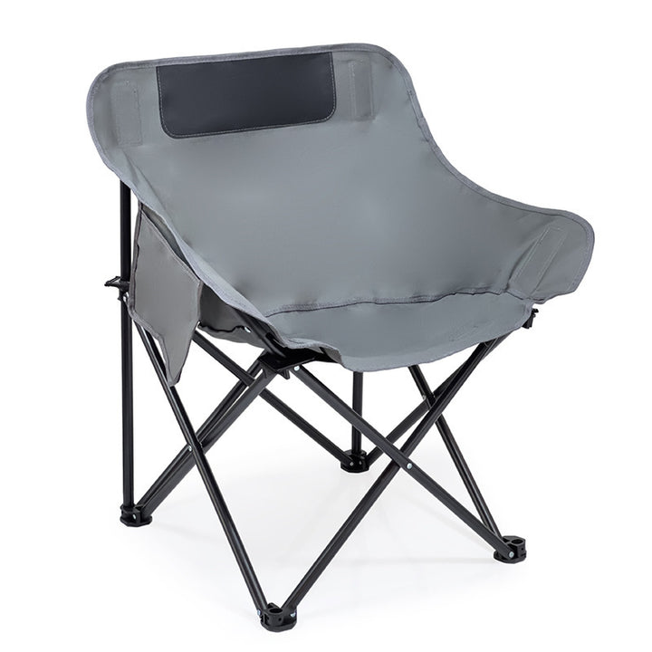 Women's folding chair with comfortable backrest and cup holder Bowlift