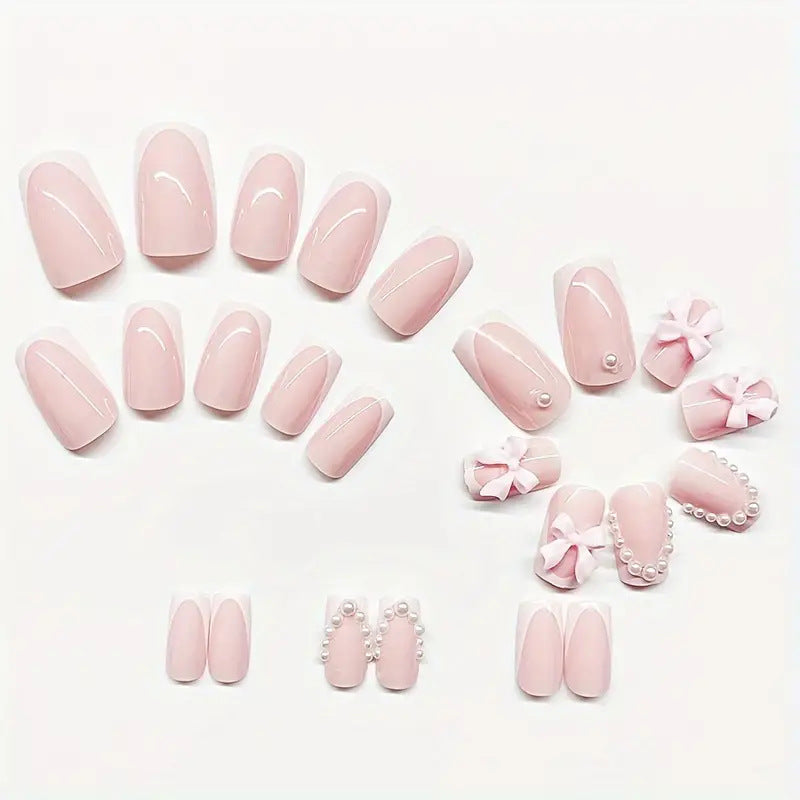 Decorative Rhinestone Nail Art Bowlift