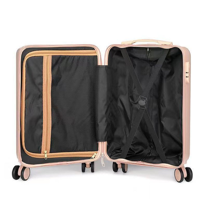 Sleek Compact Rolling Travel Suitcase Bowlift