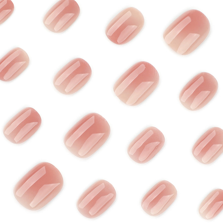 Artificial gel nails with elegant high-gloss finish Bowlift