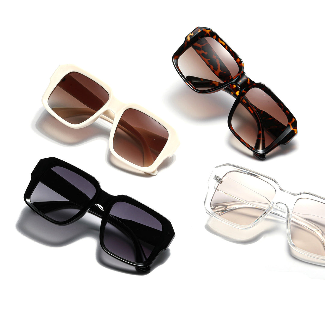 Women's stylish square sunglasses in modern tortoiseshell design Bowlift
