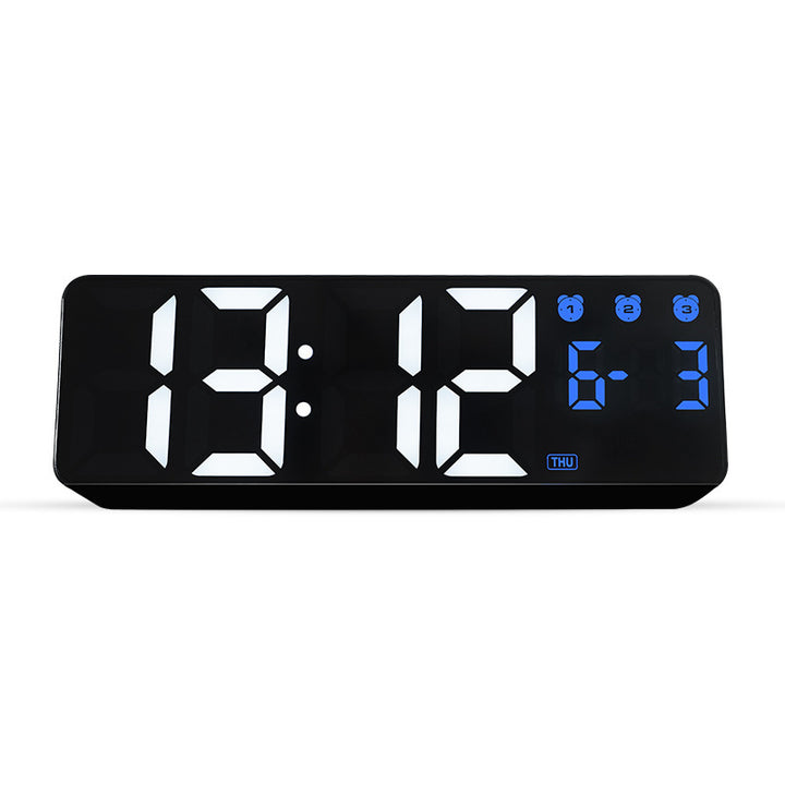 Digital watch with large LED display and multiple alarm function Bowlift