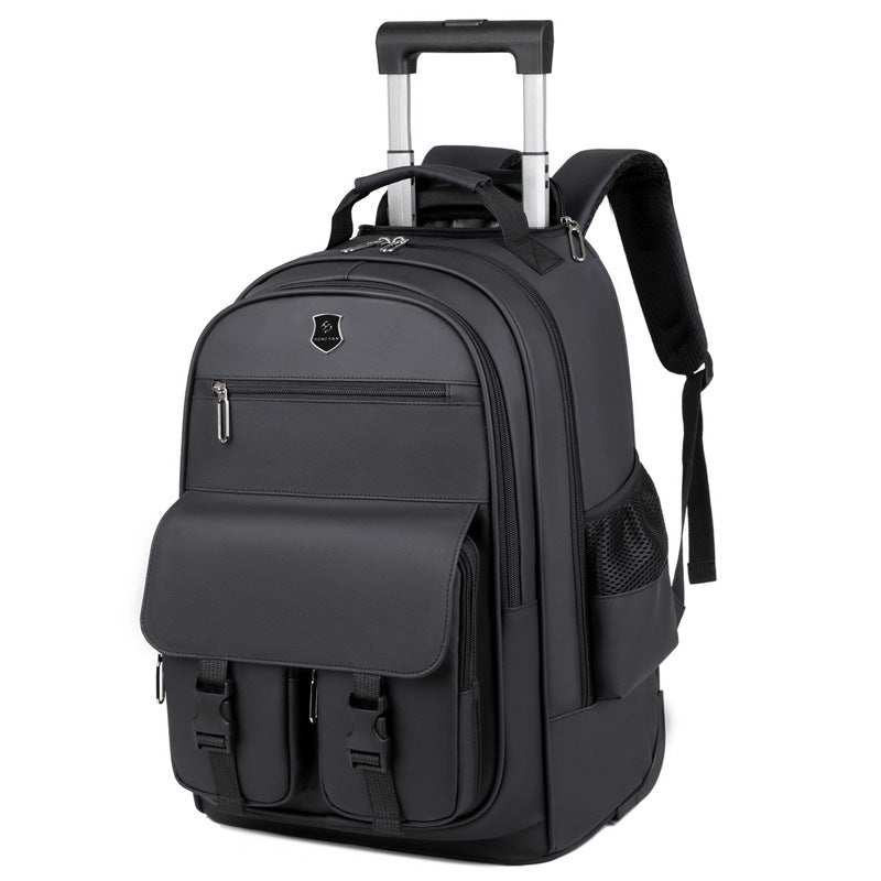 Premium Rolling Travel Backpack Bowlift
