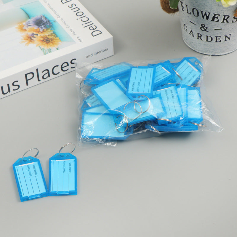 Unisex writable label tags Bowlift