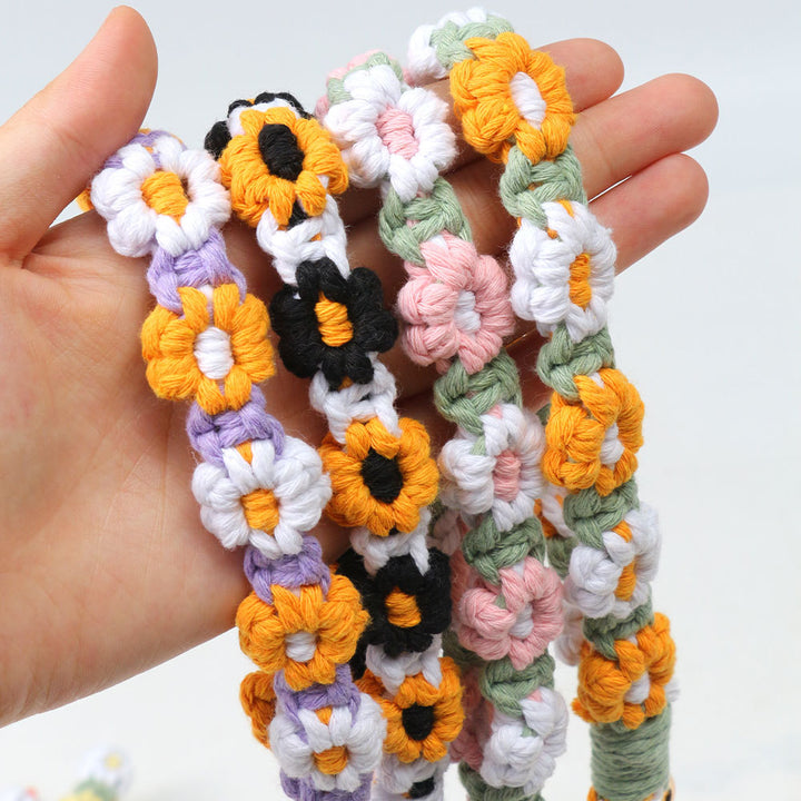 Floral Patterned Keychain