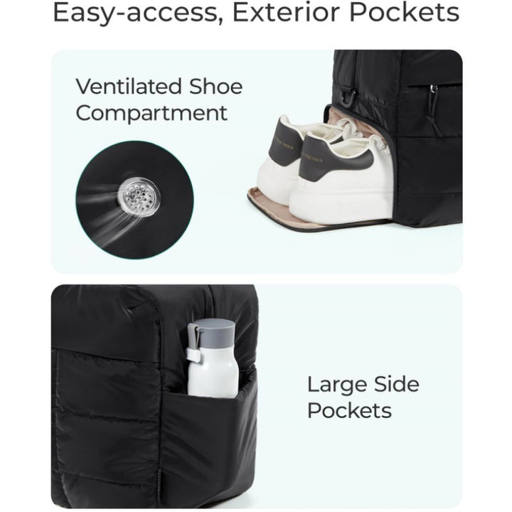 Padded Sports Bag with Separate Shoe Compartment Bowlift