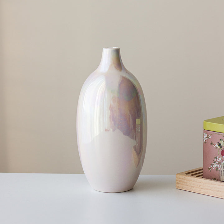 Elegant Glossy Ceramic Vase