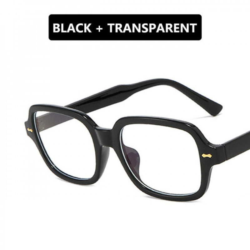Ladies fashionable sunglasses with angular frame and yellow lenses Bowlift
