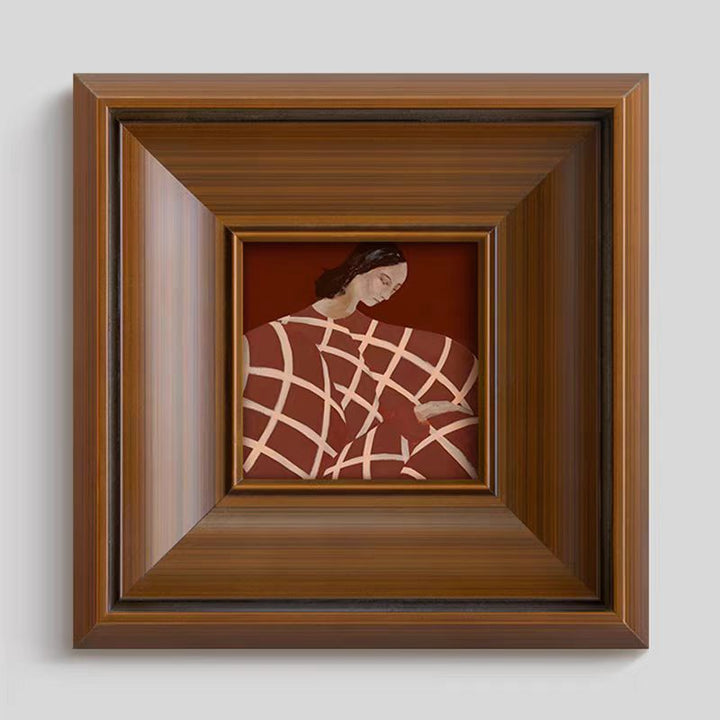 Framed Artistic Emotional Portrait Wall Art