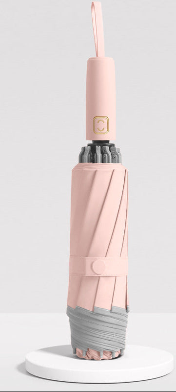 Women's automatic folding umbrella with elegant design and innovative reverse technology Bowlift