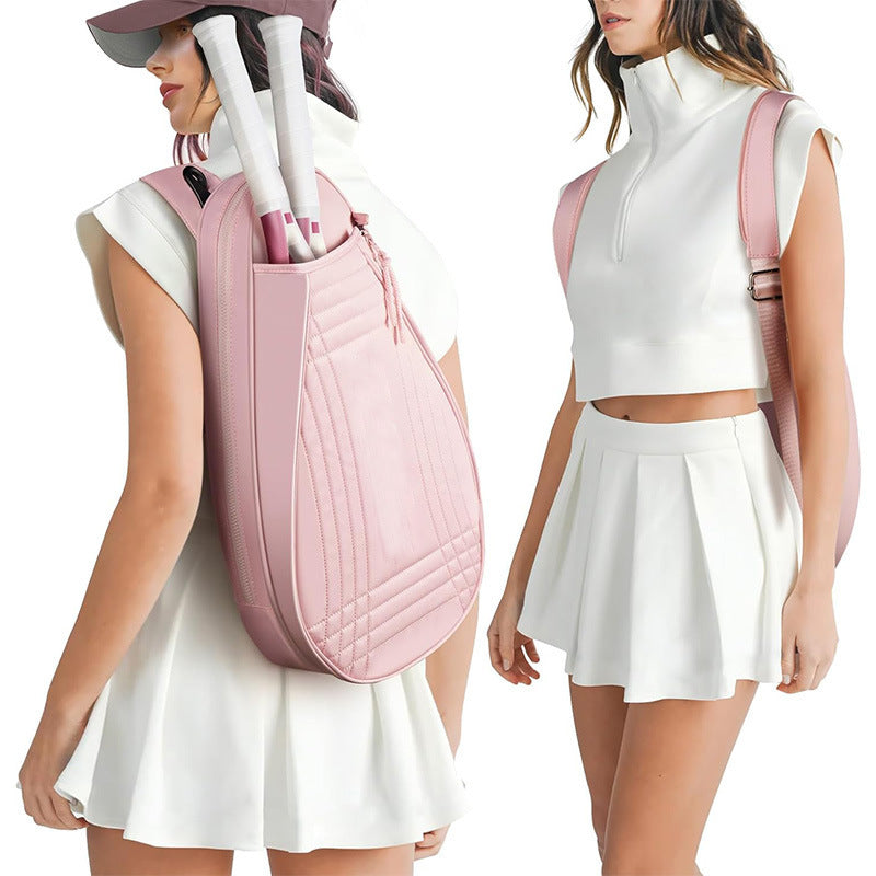 Sporty Tennis Backpack with Integrated Racket Compartment Bowlift