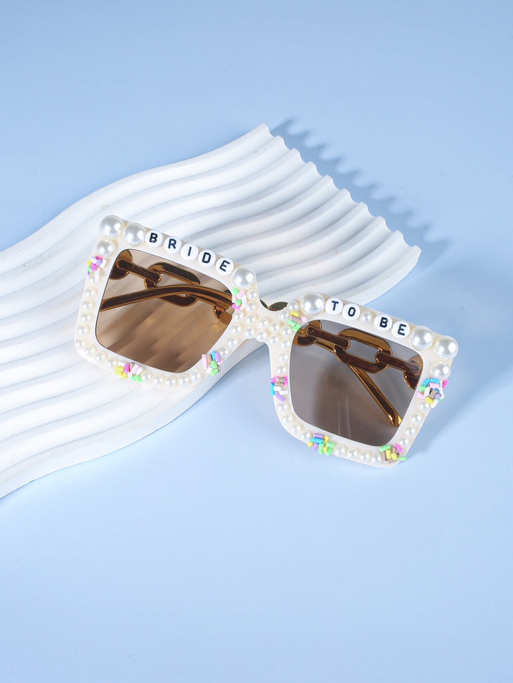 Decorative Birthday-Themed Fashion Sunglasses Bowlift