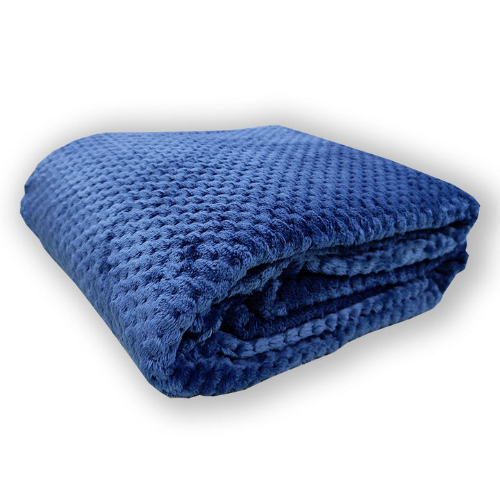 Women's cozy waffle texture blanket Bowlift