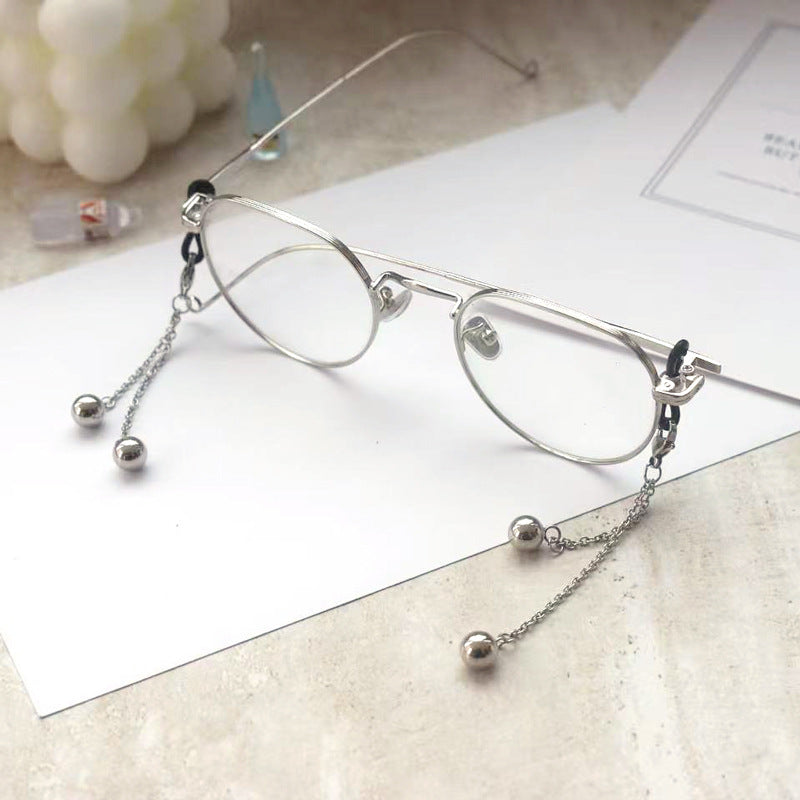 Dangle Earrings with Unique Chain and Bead Design Bowlift