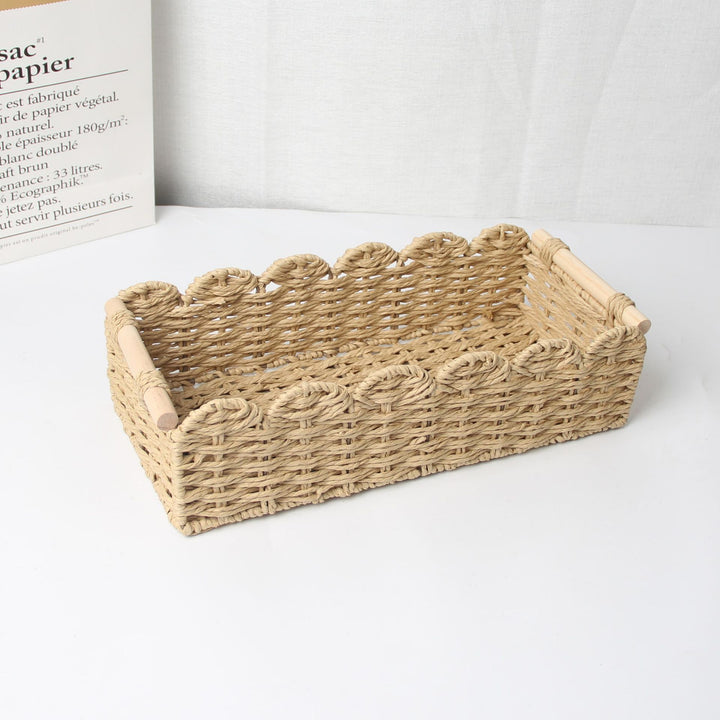 Woven Decorative Storage Tray