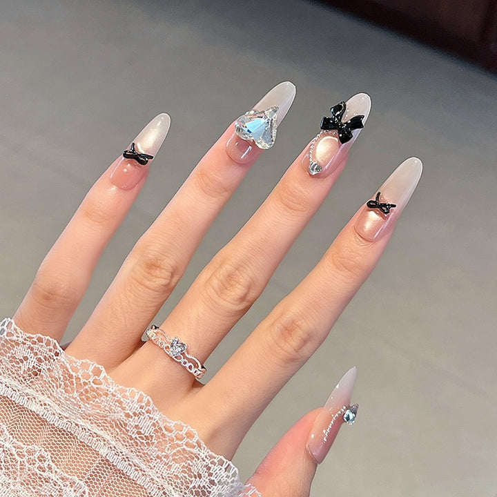 Decorative Press-On Nail Art Extensions Bowlift