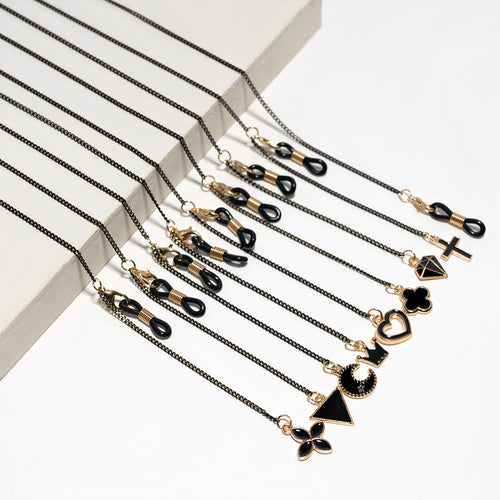 Luxurious Crystal Eyewear Chain Bowlift