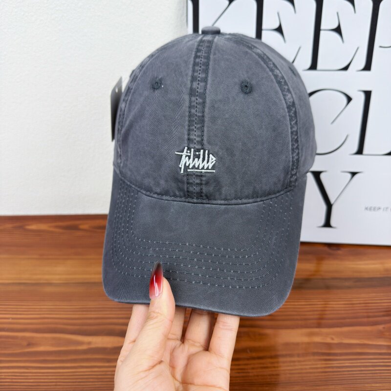 Men's Classic Cotton Twill Baseball Cap Bowlift