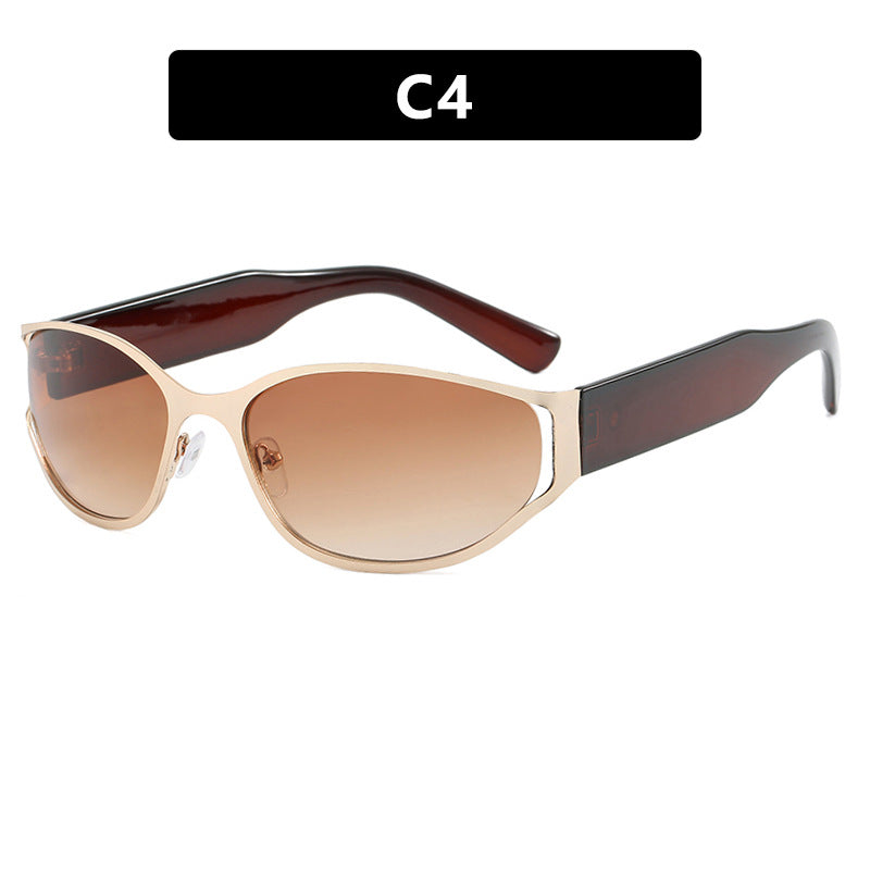 Women's modern sunglasses with elegant contours and protective UV filter Bowlift