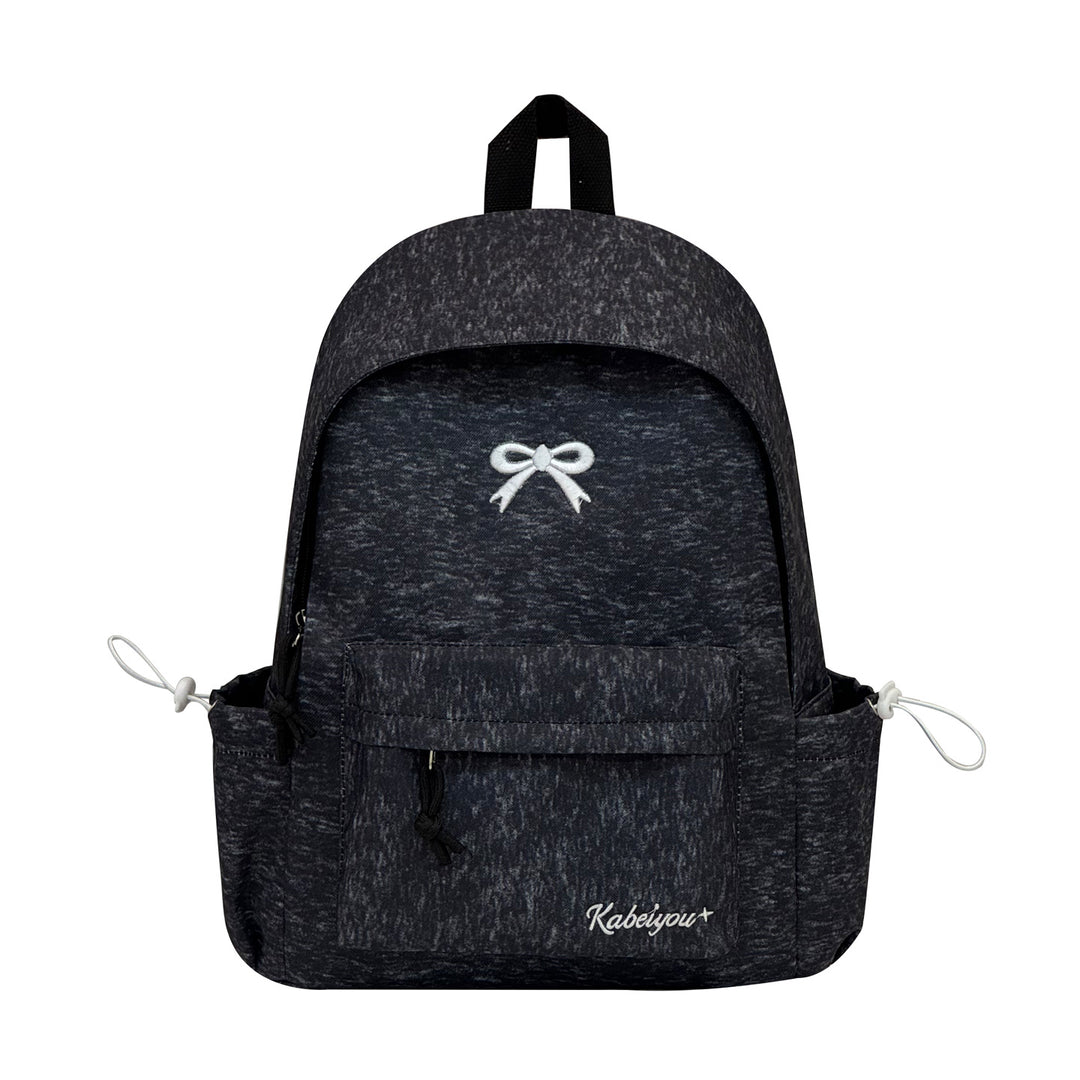Elegant Bow-Embellished Casual Backpack Bowlift