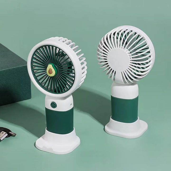 Women's portable USB fan with adjustable tilt angle Bowlift