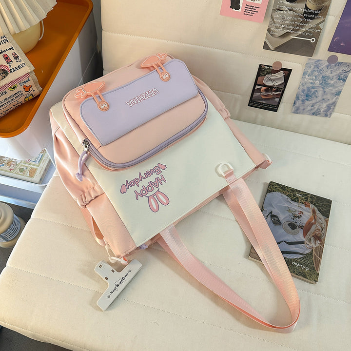 Cute Cartoon-Themed School Backpack Bowlift