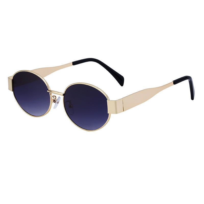 Ladies fashionable sunglasses in elegant oval design Bowlift