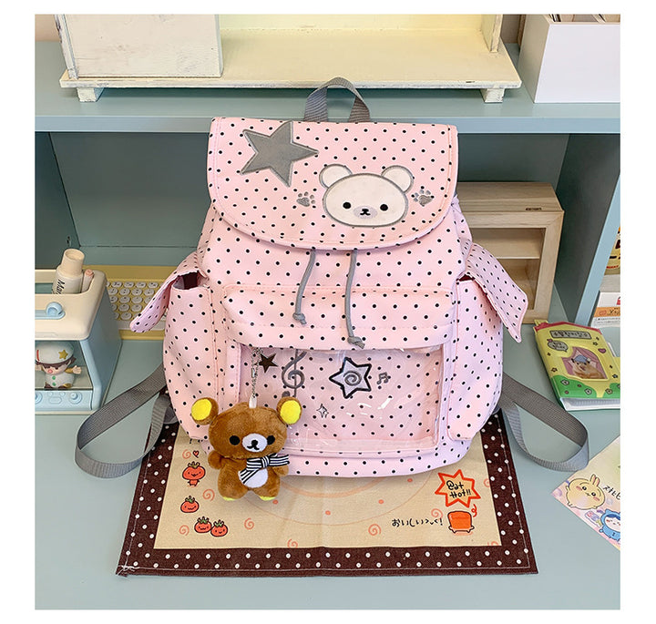 Cute Plush Teddy Bear Backpack