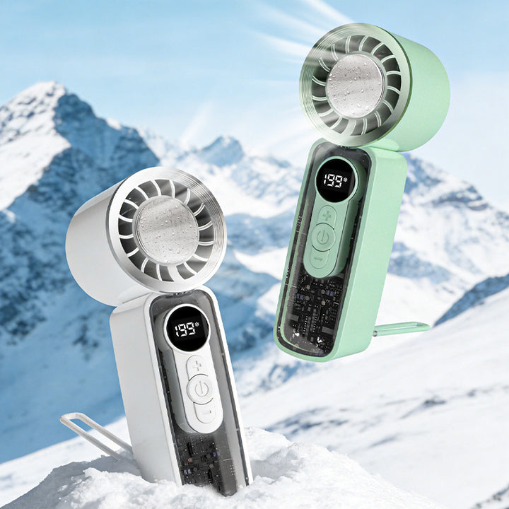 Women Portable USB Cooling Fan with Smart Control Bowlift