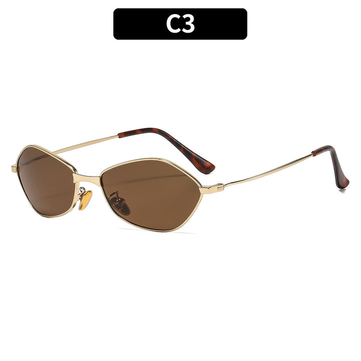 Sculptural Angular Sunglasses