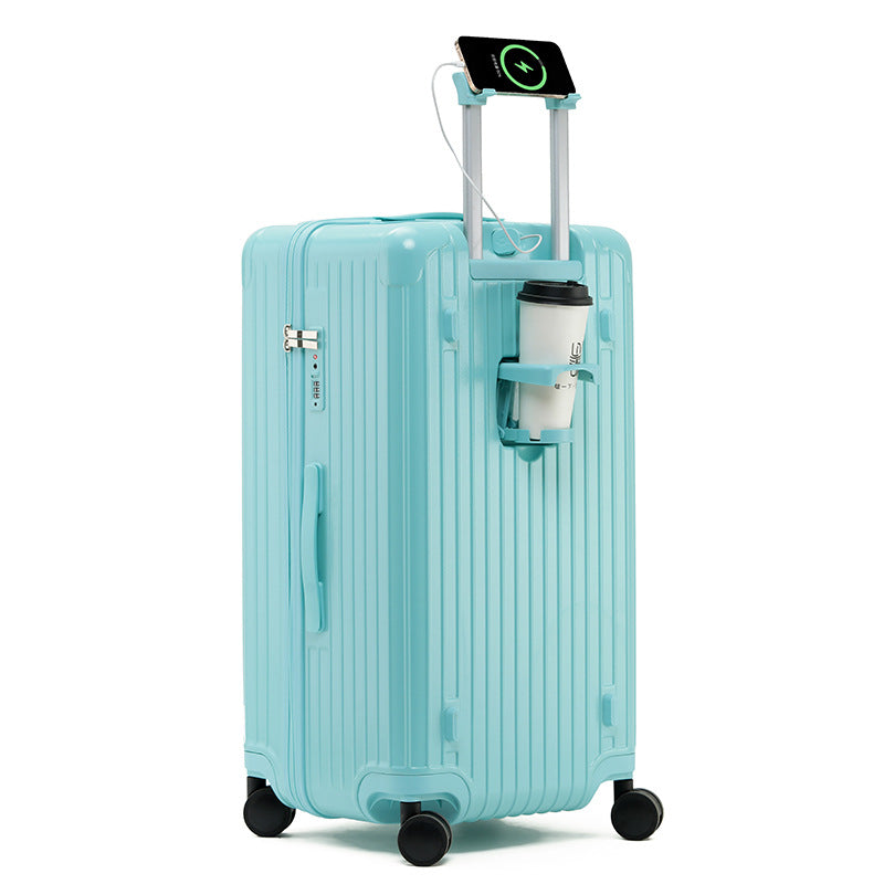 Smart Charging Rolling Suitcase Bowlift
