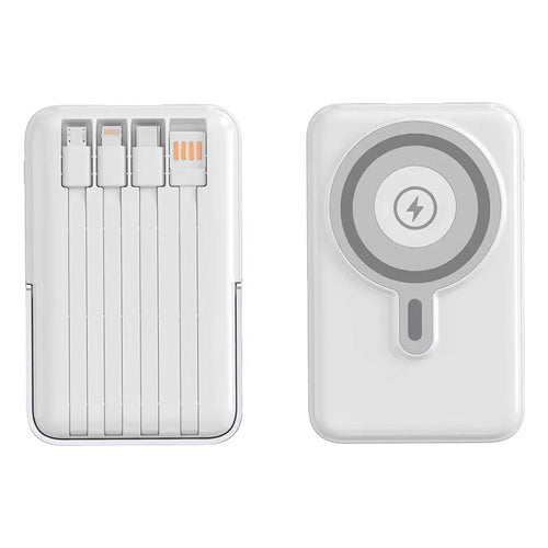 Portable power bank with intelligent fast charging feature and LED display Bowlift