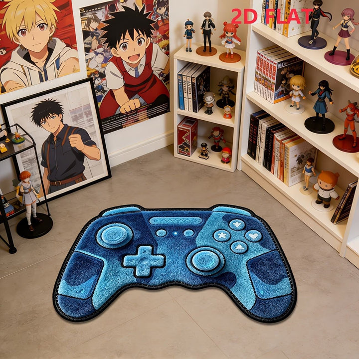 Gaming Console-Shaped Area Rug