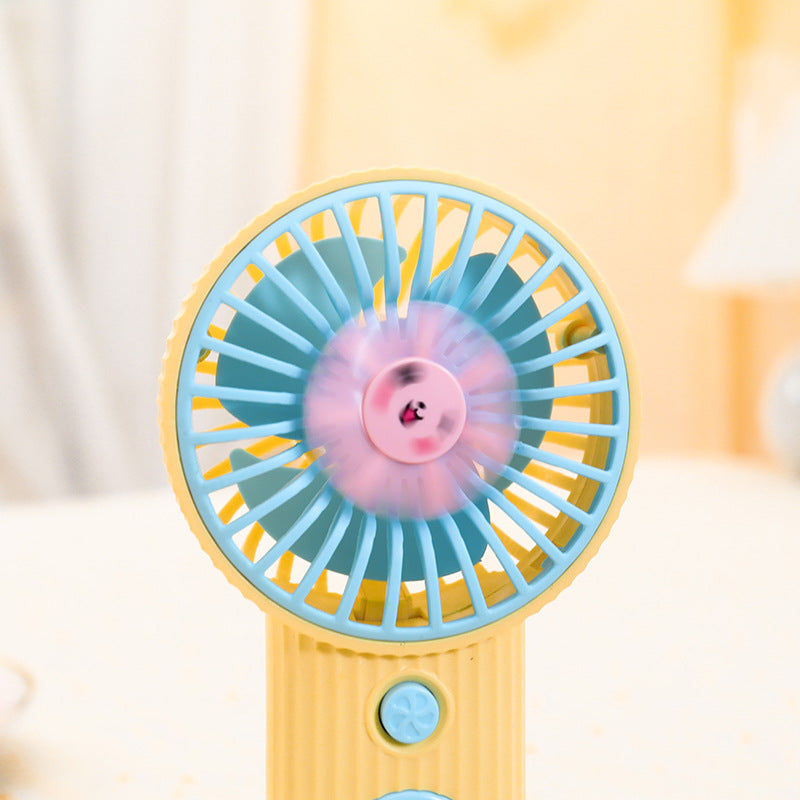 Ladies Portable Handheld Fan Bowlift