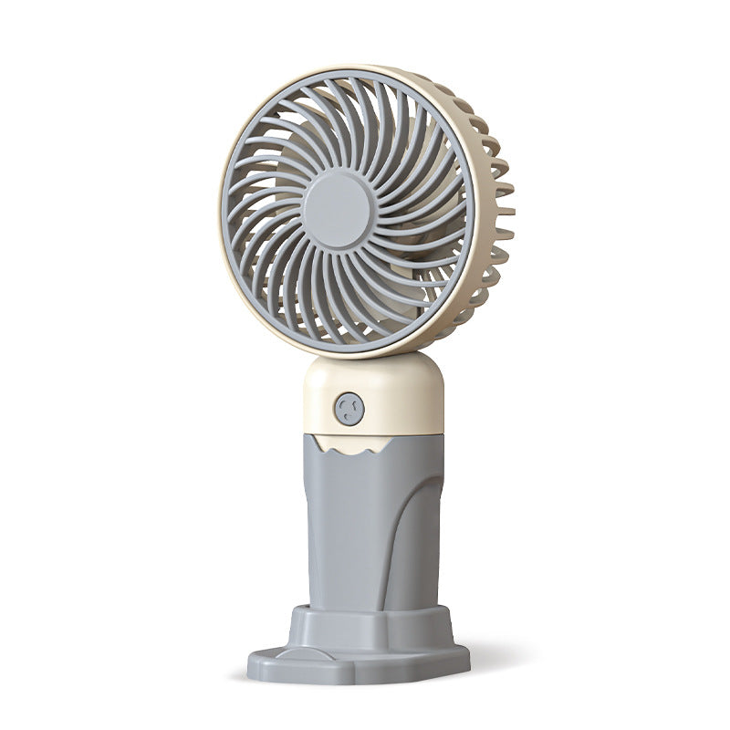Women's portable mini fan with three speed levels and USB charging function Bowlift