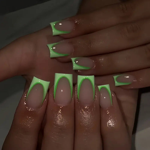 Chic Gradient Press-On Nails Bowlift