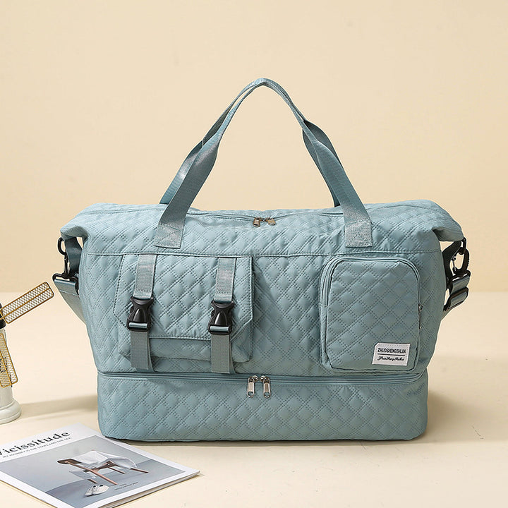 Premium Quilted Travel Tote