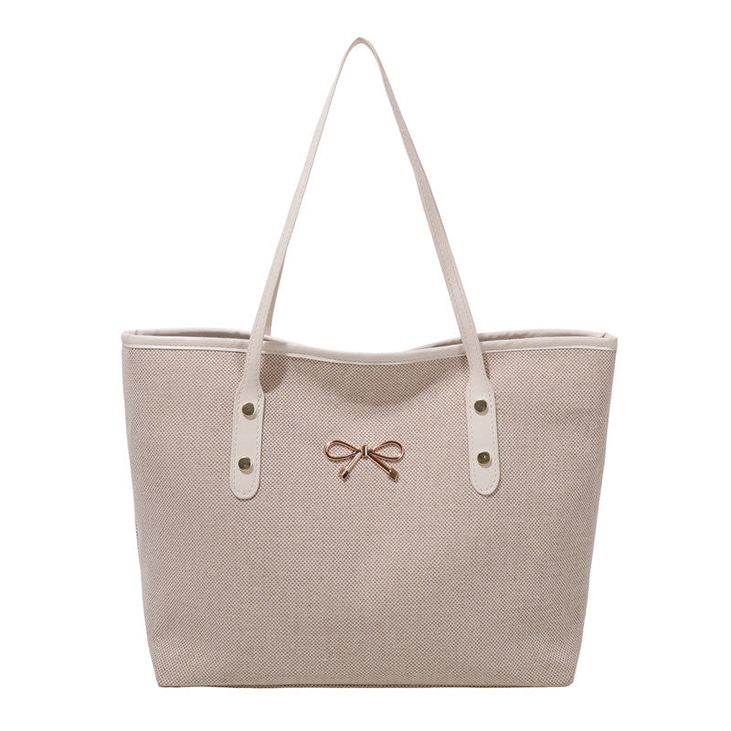 WoDurable Canvas Utility Tote Bag Bowlift
