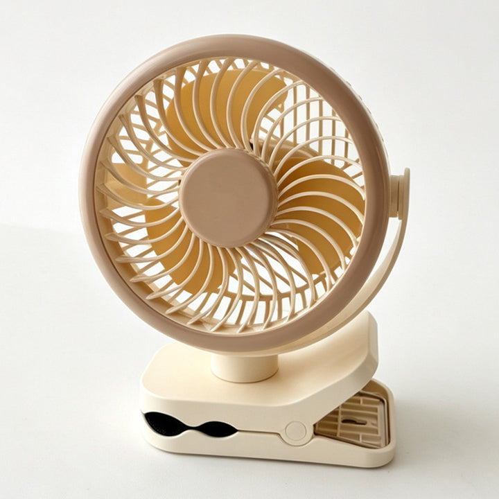 Unisex Portable Clip Fan with Flexible Tilt Mechanism Bowlift