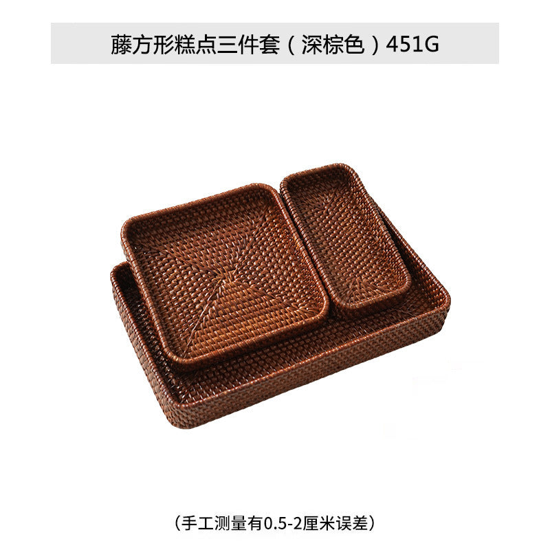 Women square natural material serving plate Bowlift