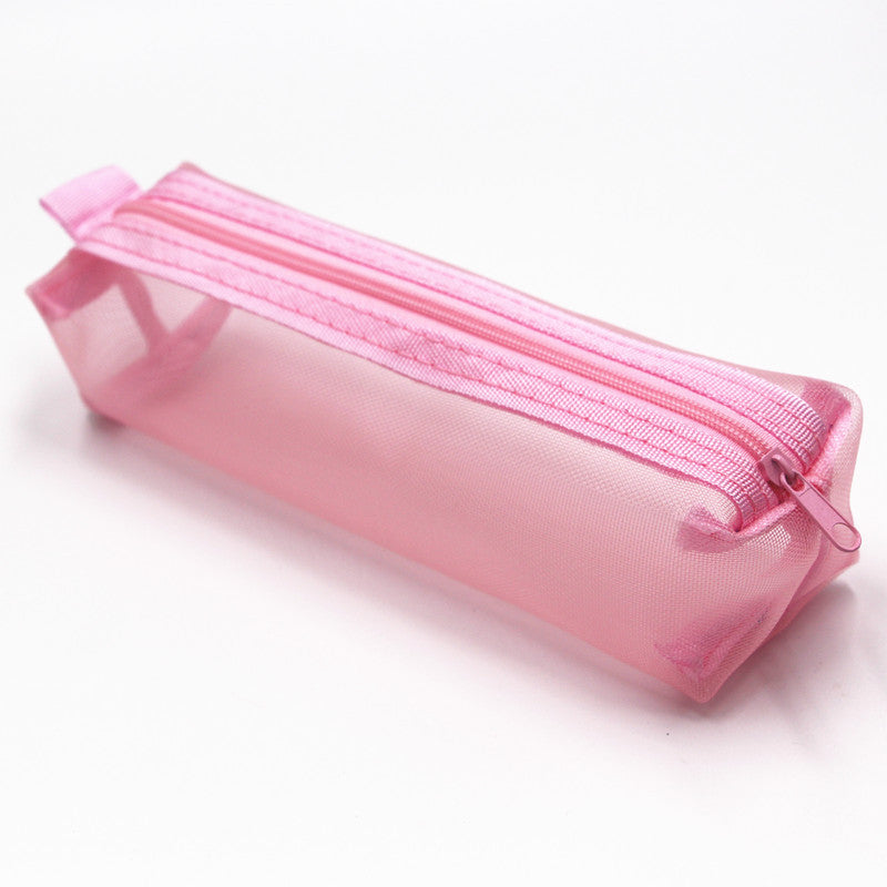 Transparent Zippered Pencil Case Bowlift