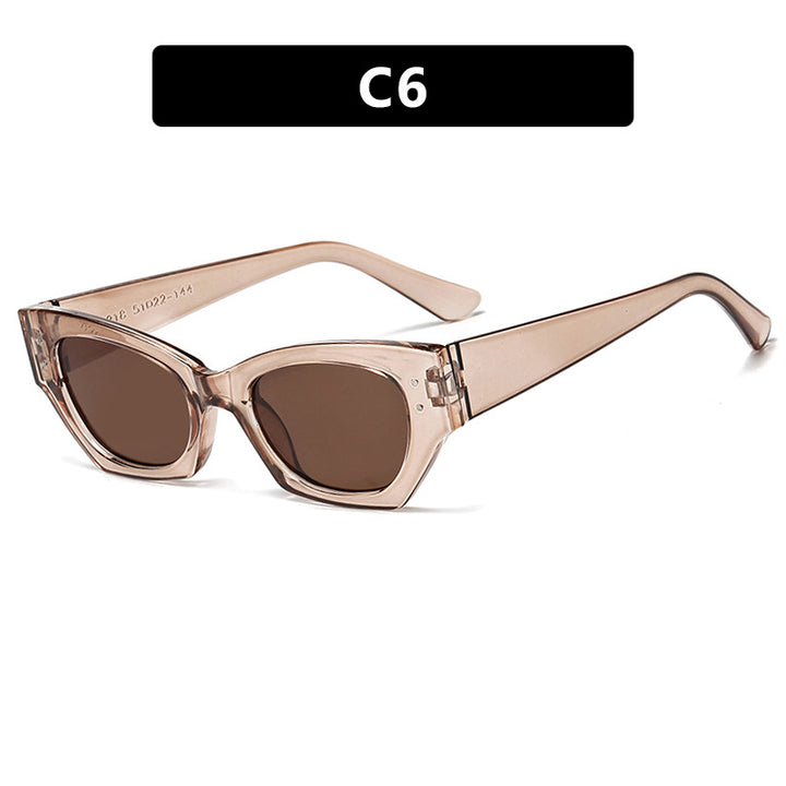 Women's trendy Cat-Eye sunglasses with elegant plastic frame Bowlift
