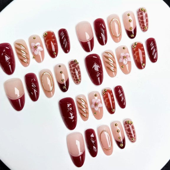 Glossy Artificial Nails Bowlift