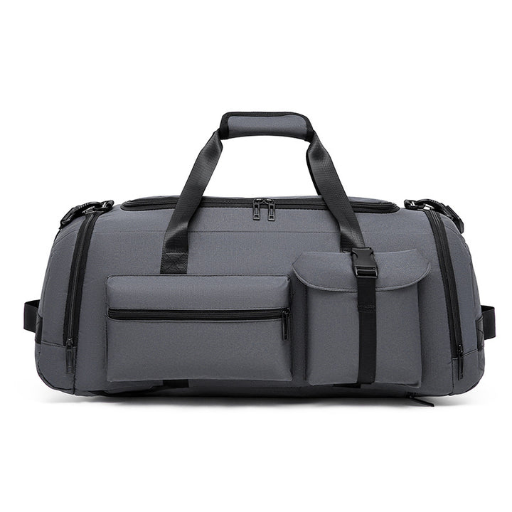 Sport Duffel Bag with Multifunctional Compartments and Durable Material Bowlift
