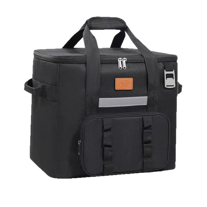 Women Insulated Picnic Cooler Bag with Side Pocket Bowlift