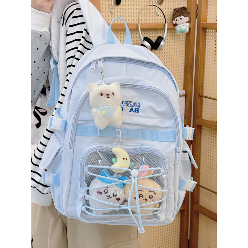 Playful Star-Embellished Backpack Bowlift