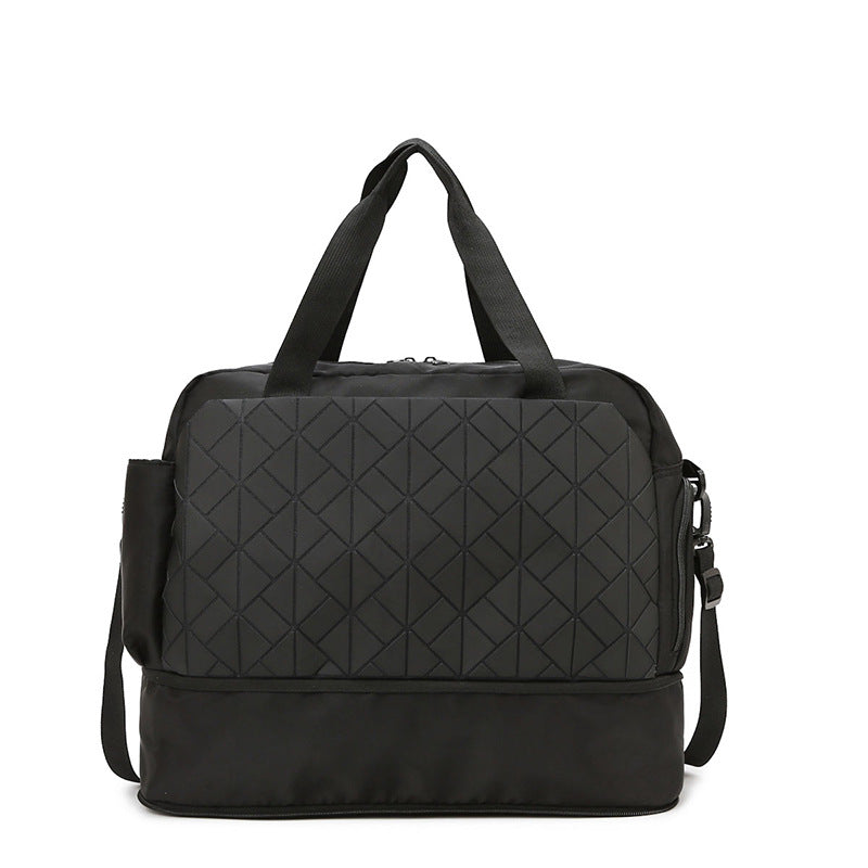 Multifunctional Sports Duffel Bag with Structured Design Bowlift