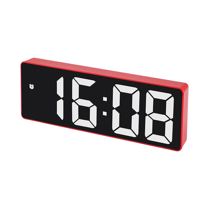 Digital LED clock with large display and colorful digits Bowlift